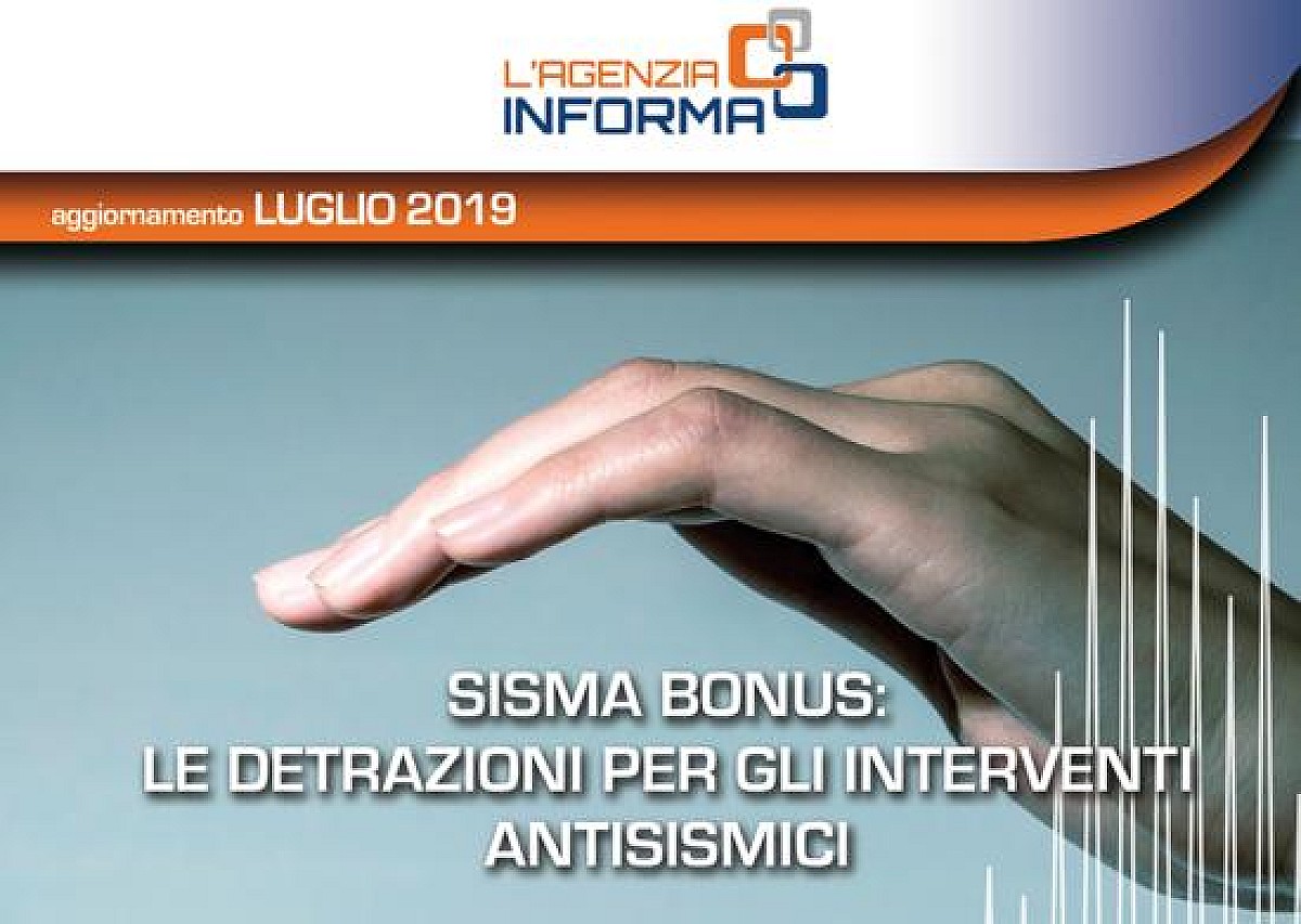 Sisma bonus aggiornata la Guida dell'Agenzia delle Entrate Build News