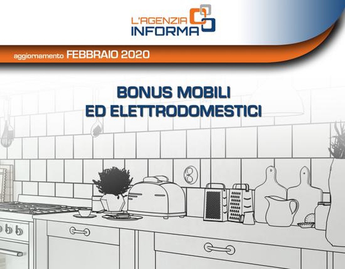 Bonus mobili ed elettrodomestici aggiornata la Guida dell'Agenzia