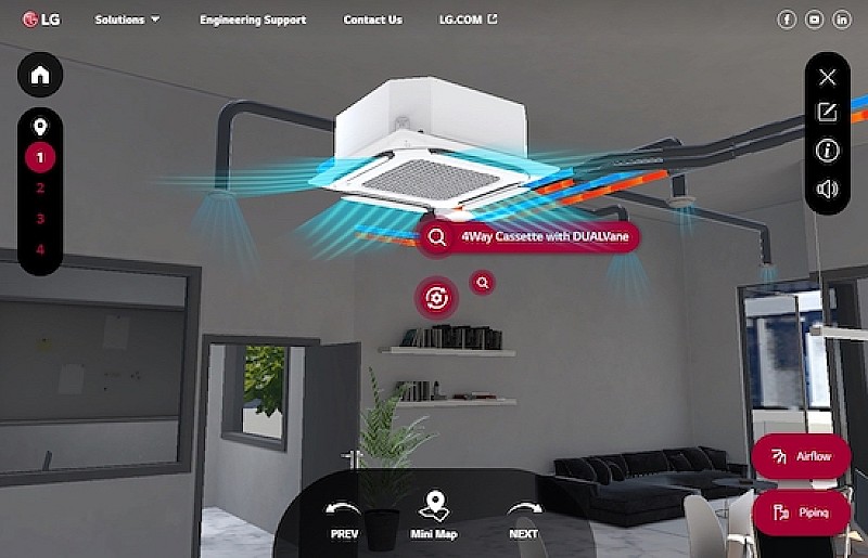 LG HVAC Virtual Experience Showroom 01
