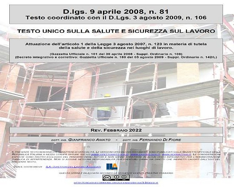 testo-unico-sicurezza-lavoro-febbraio-2022