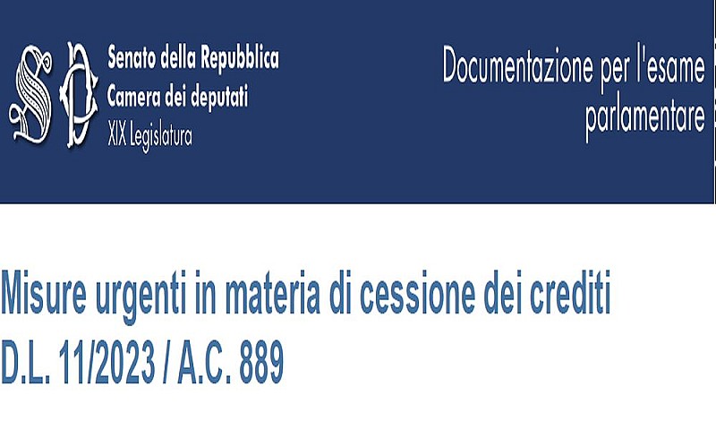 decreto-cessioni-crediti-dossier-parlamentare