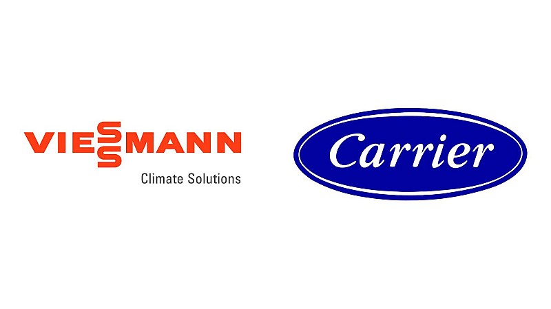 Logo Viessmann Climate Solutions e Carrier Global Corporation