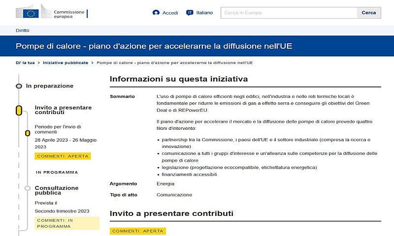 pompe-calore-consultazione-ue