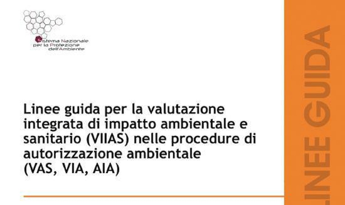 Ispra Linee Guida Per La Valutazione Integrata Di Impatto Ambientale E Sanitario Viias